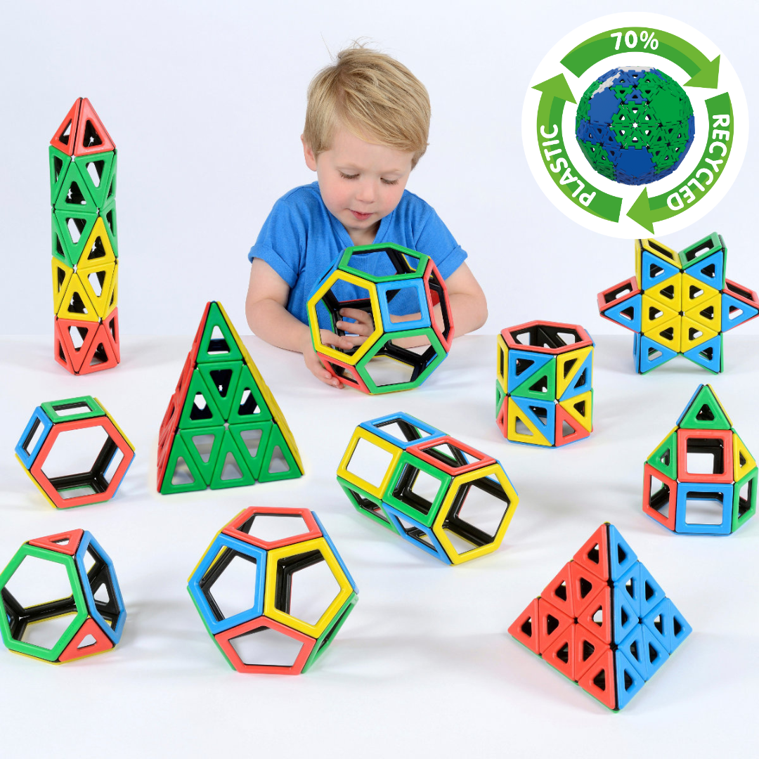 Magnetic Polydron School Set